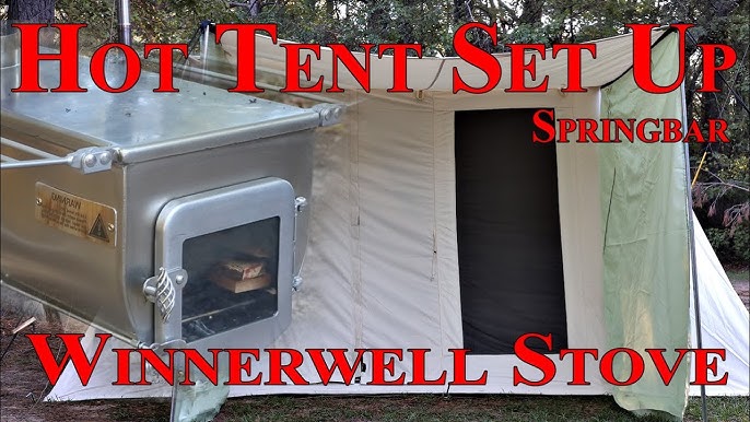 Springbar® SKYLINER – The First USA-Made Springbar® Hot Tent 