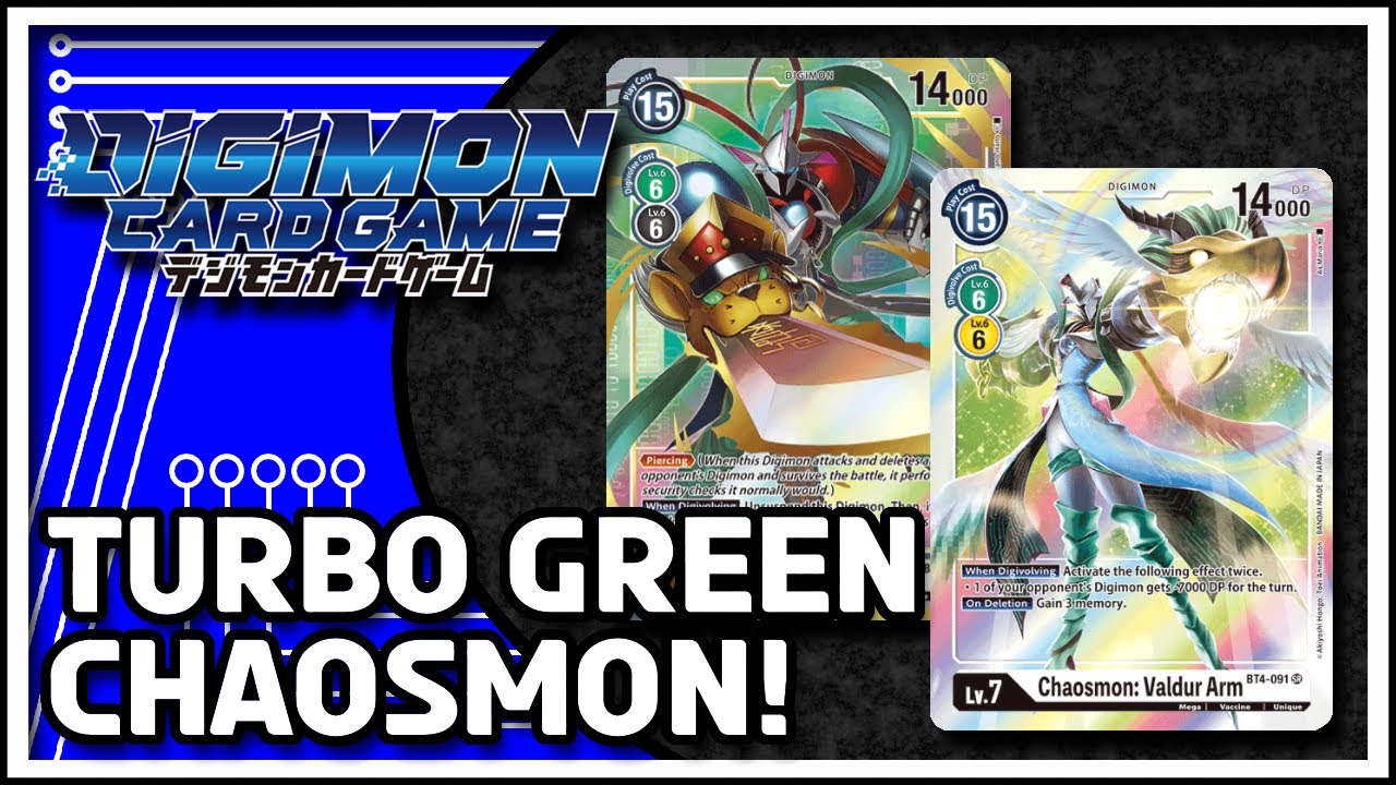 Turbo Chaosmon Deck Profile! Digimon Trading Card Game