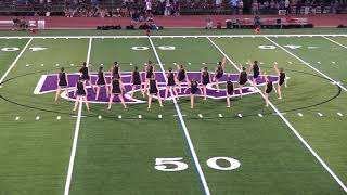 EHS Golden Line - Halftime Show 9-14-18