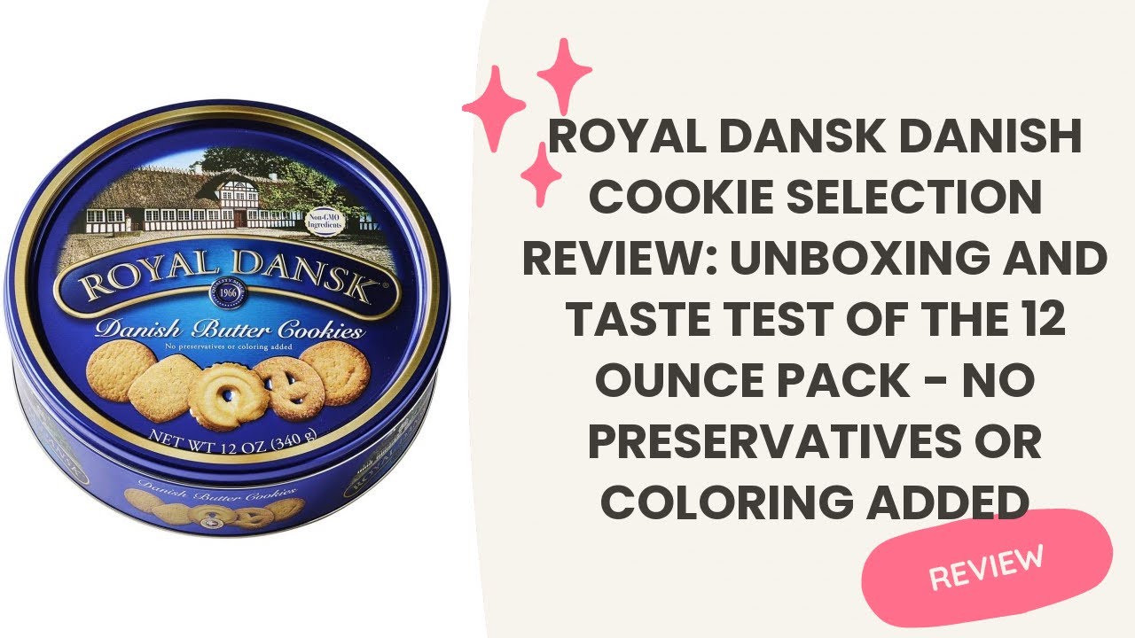 Royal Dansk Danish Butter Cookies, 12 Oz.