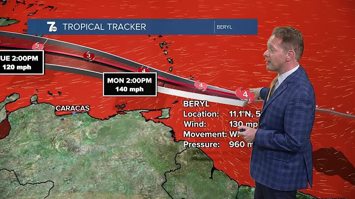 Hurricane Beryl, 6pm June 30, 2024 update