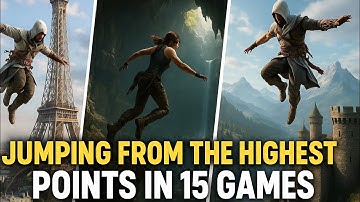 15 Insane Jumps From the Highest Points in Gaming