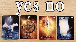 YES OR NO! PICK A CARD TIMELESS TAROT READING