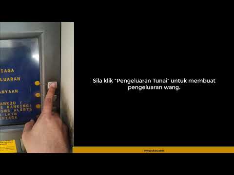 Video: Cara Mengeluarkan Wang Dari Buku Simpanan