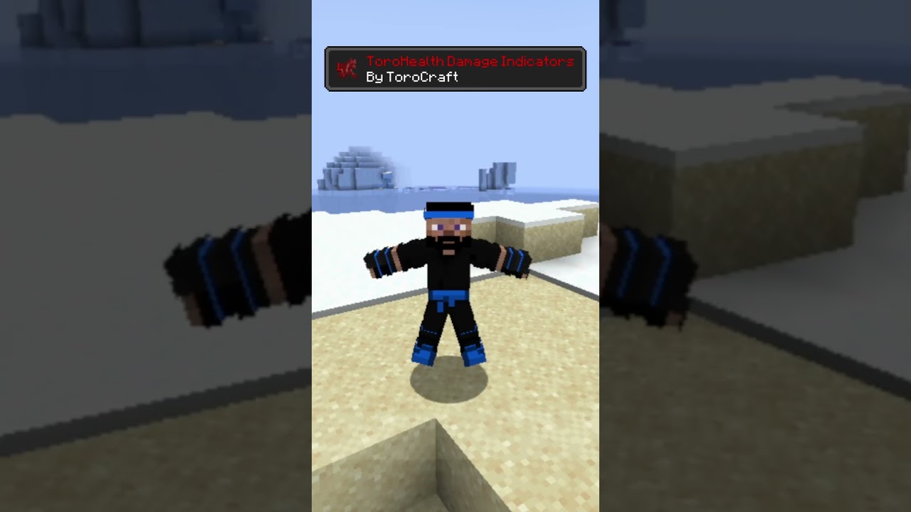 Полезные моды Майнкрафт - Toro Health Damage Indicator