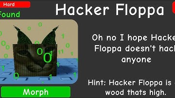 How To Get The “Hacker Floppa” | Find The Floppa Morphs #roblox #floppa