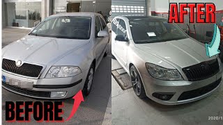 Skoda Octavia 2 Tuning || Before and After..!!!