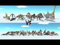 All Boss VS All Units ARBS | Animal Revolt Battle Simulator Gameplay