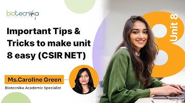 CSIR NET UNIT 8 Study Hacks, Important Topics, Reference Books - Download Mock paper