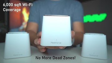 High Performance Mesh Wi-Fi System - Meshforce M3s Mesh Wifi Kit (3 Gigabit Ethernet Nodes)