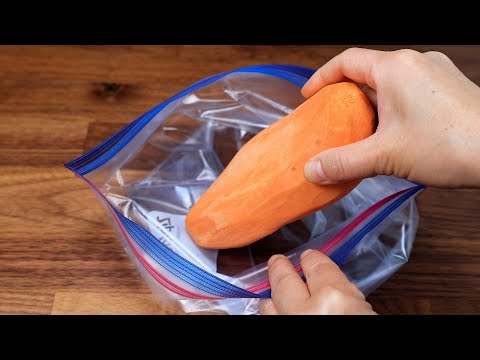 Put a sweet potato into a bag and you39ll be amazed at the results! So delicious