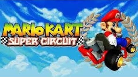 Mario Kart Super Circuit GBA PART 8 Wario 100cc Lightning Cup!