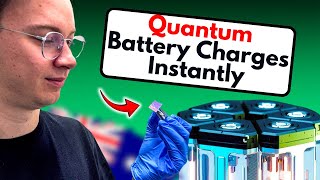 Australia’s Breakthrough: NEW Quantum Battery Charges Instantly