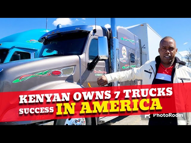 FORMER KENYA MARATHONER CHARLES KAMINDO NOW RUNNING MULTIMILLION TRUCKING BUSINESS IN AMERICA class=