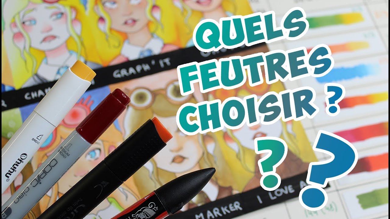 TEST ULTIME OHUHU ! Meilleur feutre à alcool ? ft Ohuhu Marker Ink