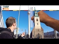 Measuring the Berlin TV Tower with a ruler