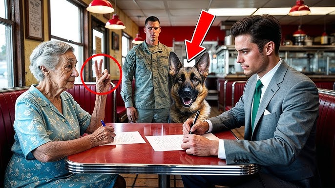 Elderly Woman Gave A Silent SOS - What A U.S. Marine And His German Shepherd  Did Shocked All. - YouTube