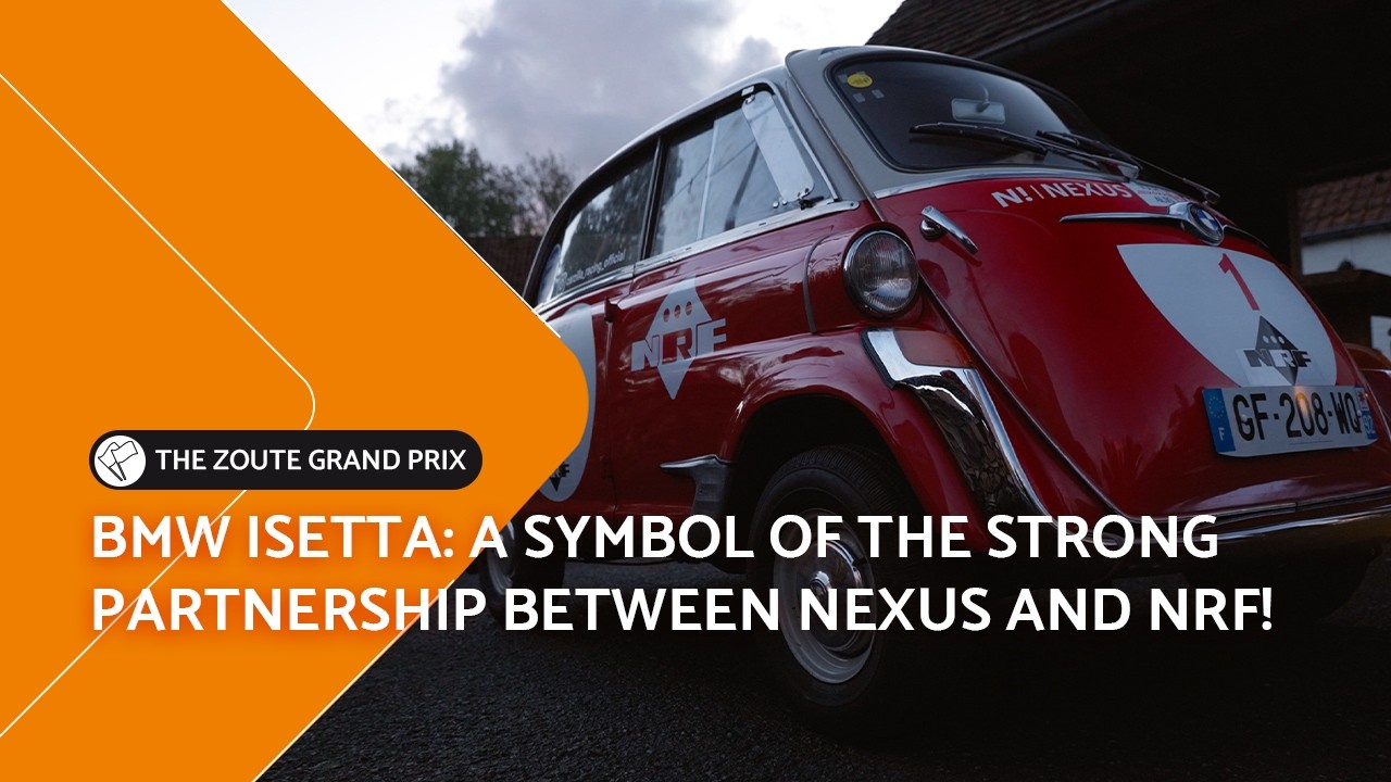 🏁 BMW ISETTA: A SYMBOL OF THE STRONG PARTNERSHIP BETWEEN NEXUS AND NRF! 🧡