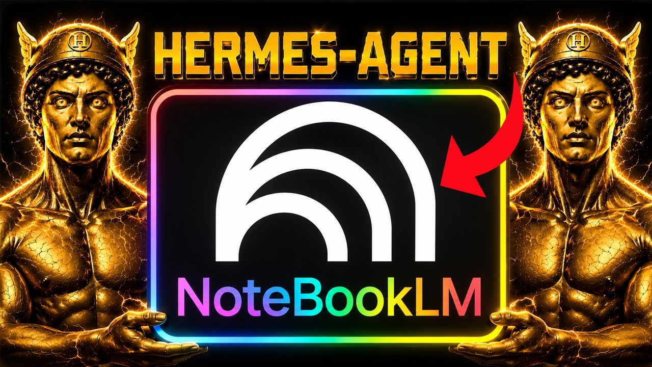 NotebookLM + Hermes Just Changed Everything!