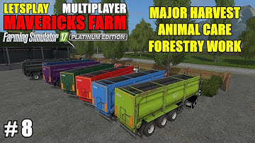 FS17 - Mavericks Farm Map "Multiplayer Letsplay" Part 8