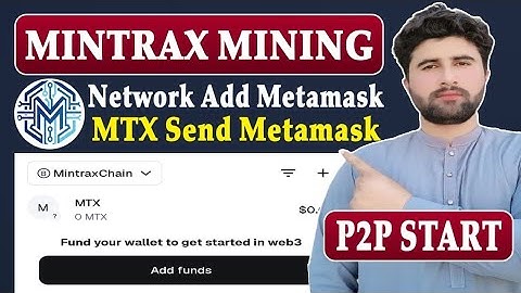 Mintrax Network Add Web3 Wallet | MTX Send Metamask, Okx Wallet, Trust Wallet | Rizwan Baloch 2.0