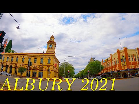 Albury City Centre Main Street CBD NSW Australia