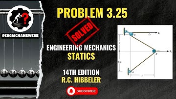 Problem 3.25 | Engineering Mechanics Statics