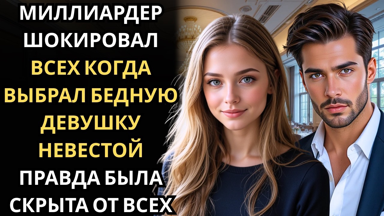 Зал притих, услышав его выбор… миллионер назвал своей невестой бедную девушку.