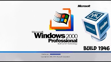 Как установить Windows 2000 build 1946 на Virtual Box