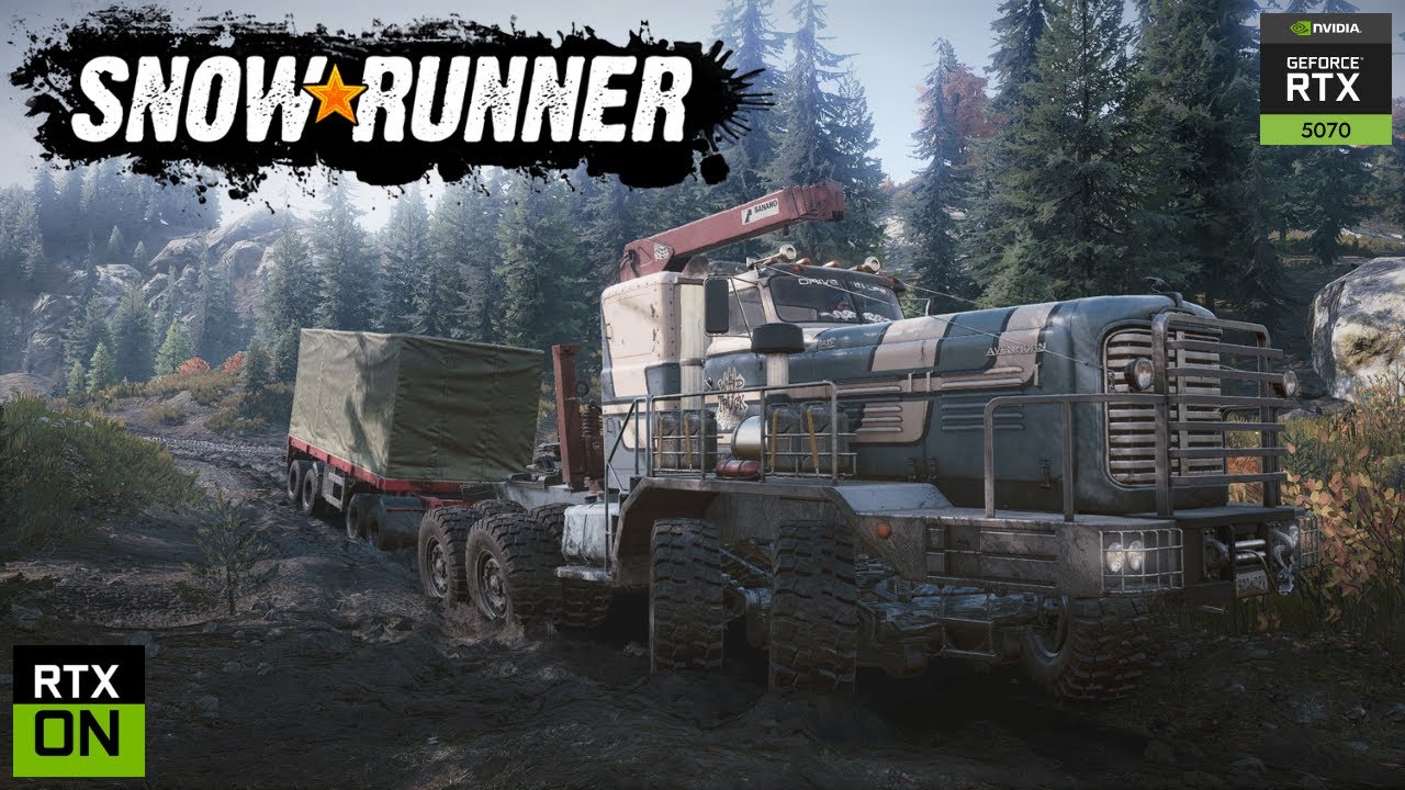 SnowRunner – Avenhorn A15 Completes “Motel Woes” Mission in Black River | Heavy Trailer Haul