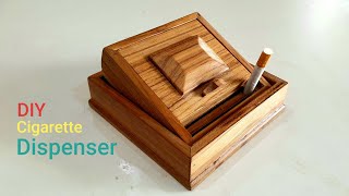 Cara Membuat Dispenser Rokok (Terbuat Dari Kayu)