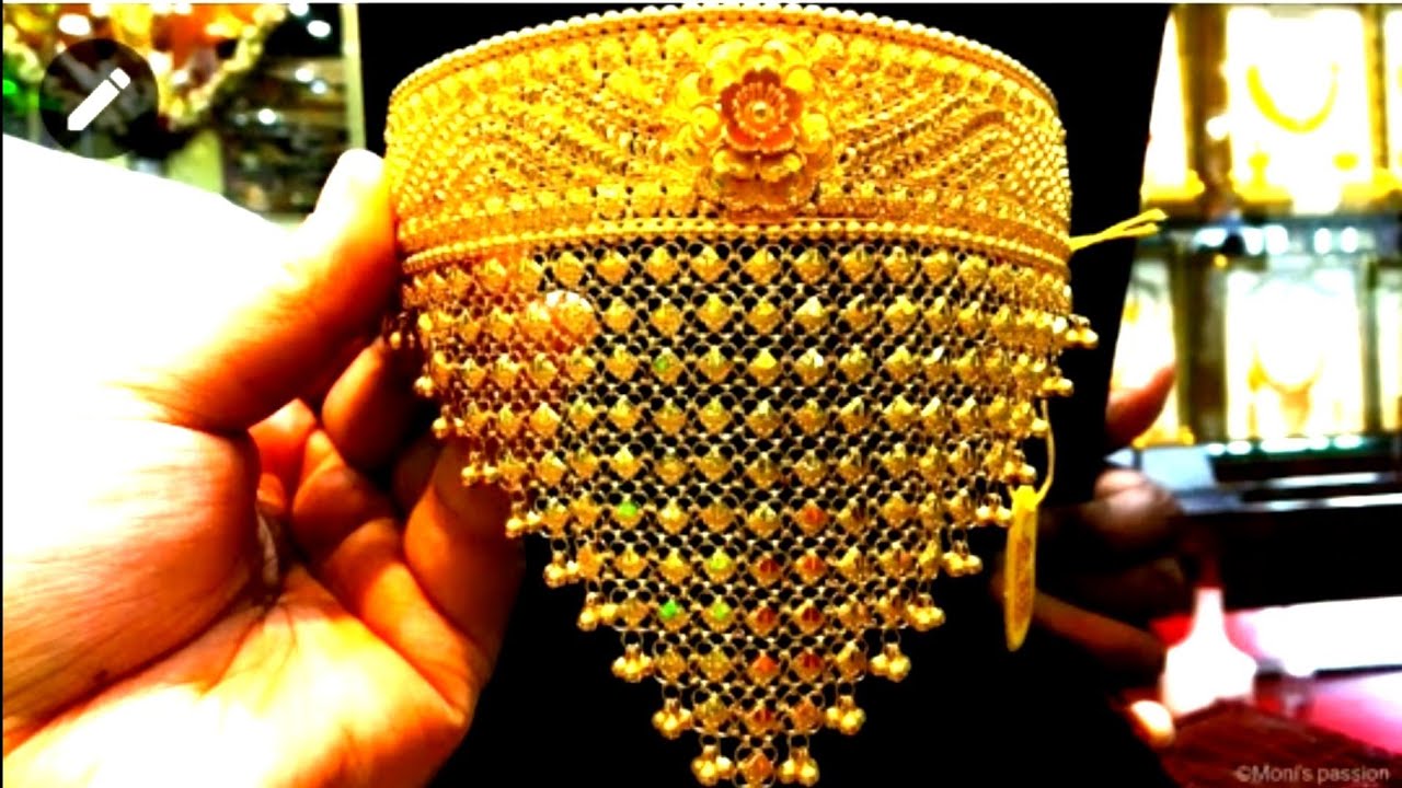 light weight gold choker designs with 