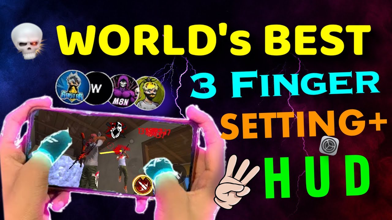3 Finger Settings like Raistar 😳🔥 || 3 Finger Proper Settings ||
