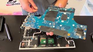 Asus ROG STRIX G614JVR complete teardown. Replace or upgrade RAM, SSD, LCD and more DIY test repair.
