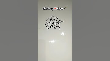 How creat a easy stylish signature #signature #art #fypシ #calligraphy #tips #drawing