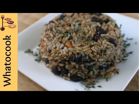 simple-and-easy-caribbean-black-beans-and-rice-recipe-#vegandeatz-|-whatoocook.com