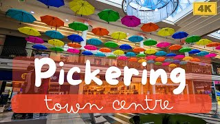 Explore Pickering Town Centre: A Vibrant Walking Tour Experience | 4K