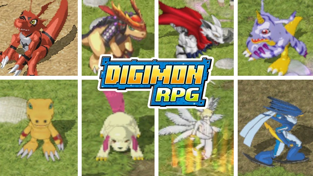 Digimon Japanese Ready For Battle Rookies!! Rookie Digimons