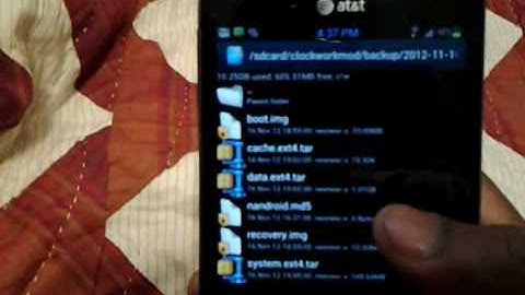 How to fix MD5 mismatch issue in ClockWork Mod Rec