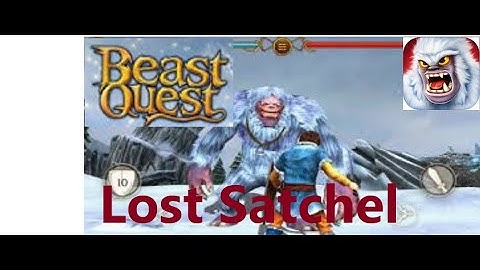 Beast Quest/Finding the lost satchel and Fighting with Nanook/NIHAL REYAS