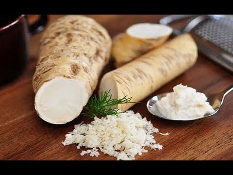 Horseradish benefits  ترپ کوهی برای پاک سازی معده و روده