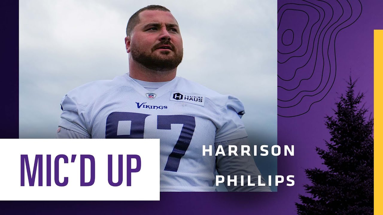 Harrison Phillips Mic'd Up at Minnesota Vikings OTAs 