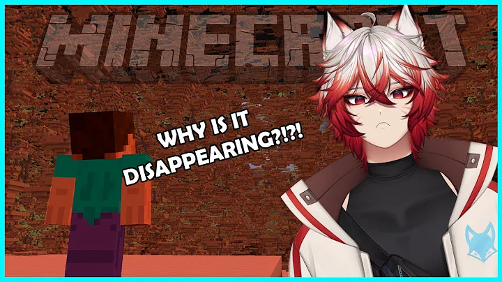 WHY IS IT DISAPPEARING!??! | My Minecraft world is deleting itself Vtuber Reaction