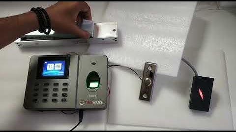 TW-Bio-207 with Exit Wiegand Card Reader & Push Button