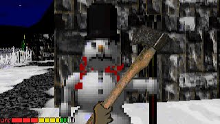 Christmas Carnage PC MS-DOS Gameplay