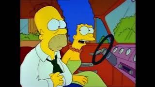 Simsons (Simpsons) They are fighting in the Car again - Simpsons