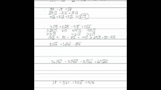 Combining Radicals