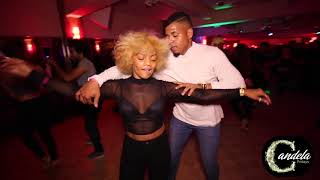 Delia, Ernesto, Denisse & Manny social dancing at Candela Fridays