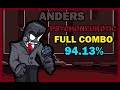 Friday Night Funkin' Mod [Anders] | PSYCHONEUROTIC Full Combo Run [94.13%]