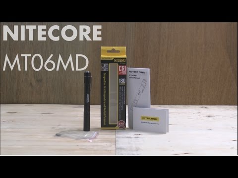 Nitecore MT06MD Medical Flashlight Unboxing & Overview